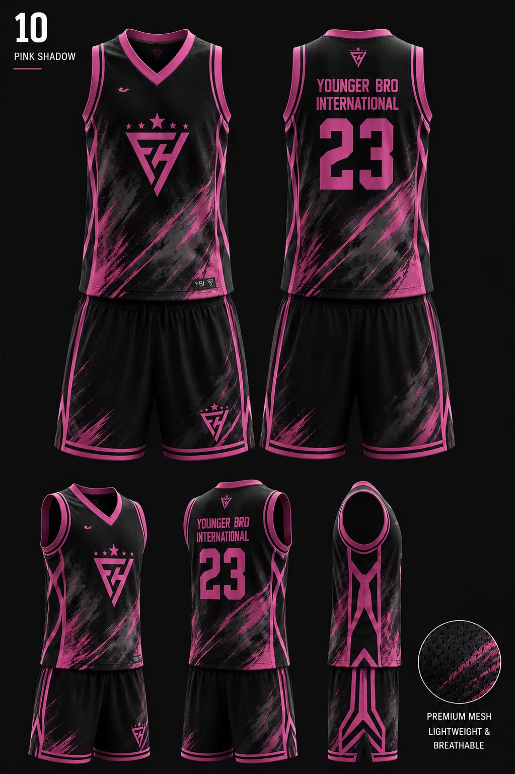 Pink Shadow — Team sets